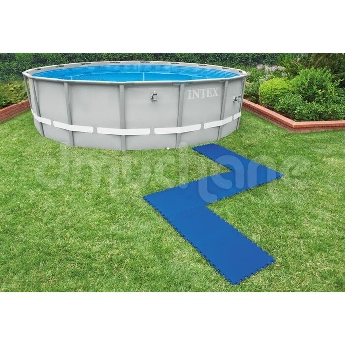 Pool-Bodenmatten-Set 8 Teile 50x50cm - Blau - bis zu 35% Rabatt
