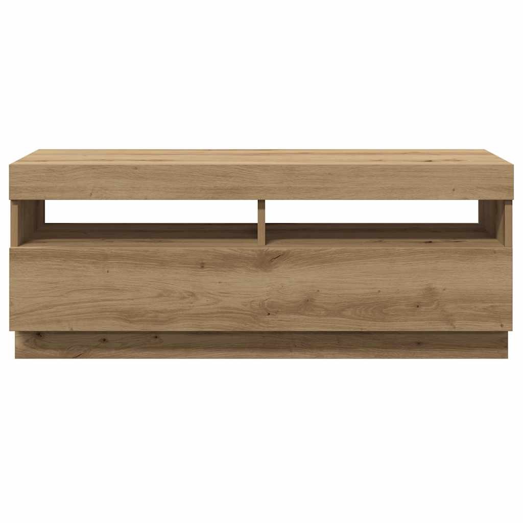 Moderner TV-Schrank, 200 cm, mit LED-Beleuchtung - Outlet bis zu 35% reduziert
