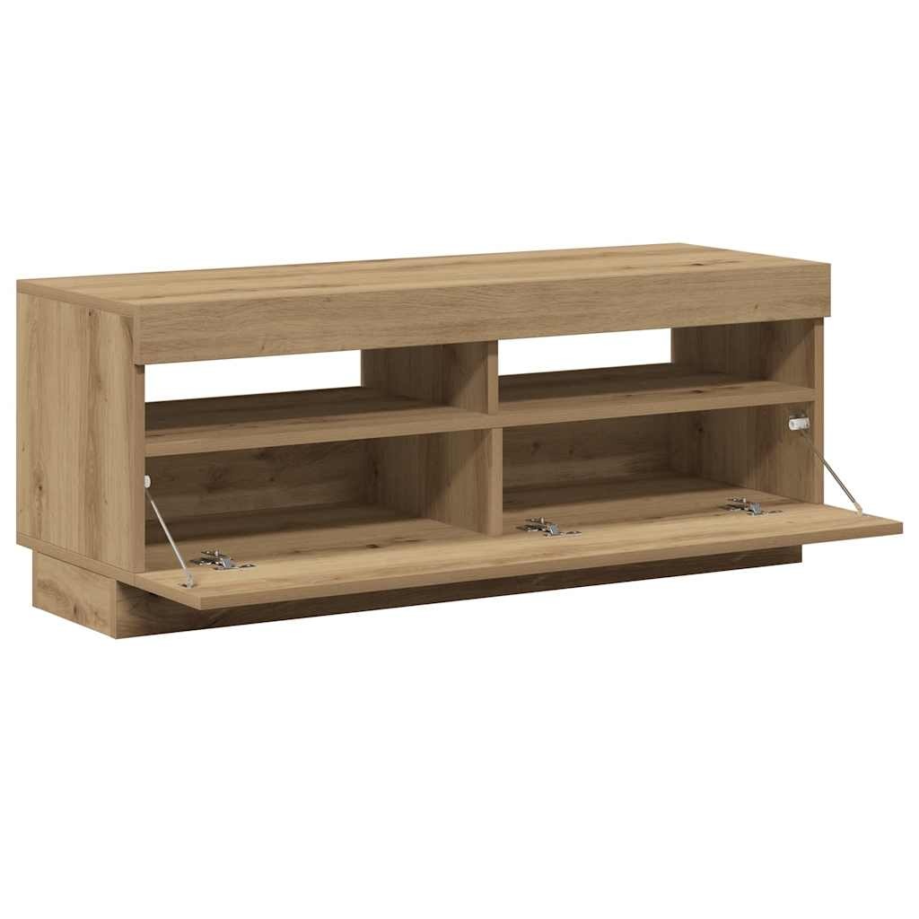 Moderner TV-Schrank, 200 cm, mit LED-Beleuchtung - Outlet bis zu 35% reduziert