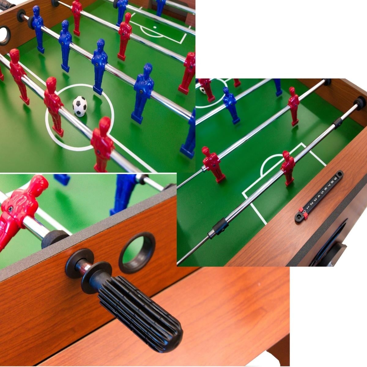 3-in-1 Multifunktions-Spieltisch - Billard, Kicker & Airhockey - bis zu 35% Rabatt