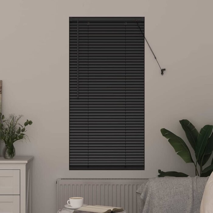 Aluminium Jalousie Schwarz 65x130 cm - bis zu 35% Rabatt