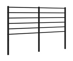 Vidaxl Bettkopfteil aus Metall, 120 cm, Schwarz - jetzt bis zu 58% Rabatt