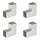 4er Set Pfostenverbinder L-Form 91x91 mm - Jetzt bis zu 70,2% sparen
