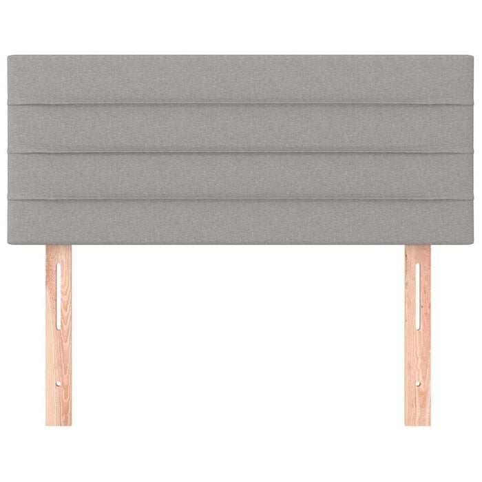 Stilvolles Bettkopfteil 90x78/88 cm Hellgrau - jetzt bis zu 74,1% reduziert