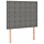 Set aus 2 Bettkopfteilen 80cm - Dunkelgrau - bis zu 57% Rabatt