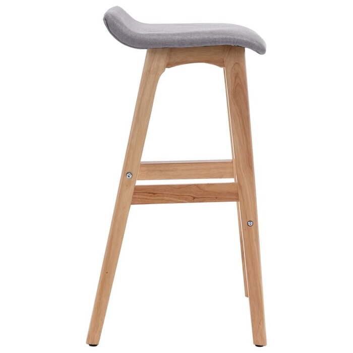 Eleganter Barhocker in Hellgrau - Jetzt bis zu 65,2% Rabatt sichern!