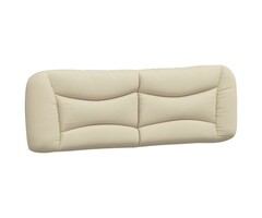 Vidaxl Stilvolles Bettkopfteil-Kissen, 160 cm, Creme - bis zu 34% sparen