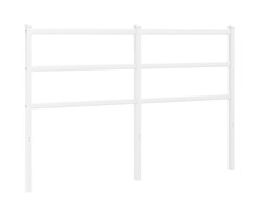 Vidaxl Modernes Bettkopfteil 135 cm Metall Weiß - bis zu 55% Rabatt
