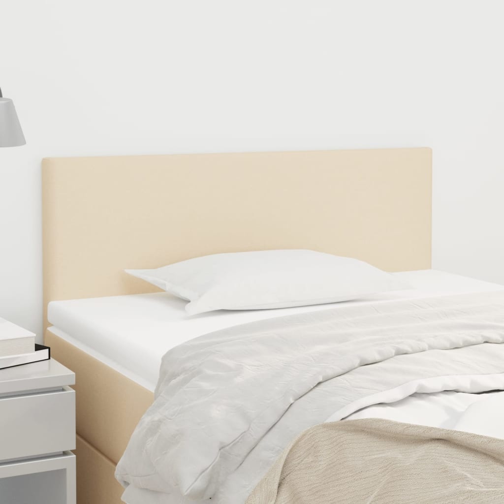 Vidaxl Stilvolles Bettkopfteil 100 cm Crème - Outlet-Angebot bis zu 66% Rabatt