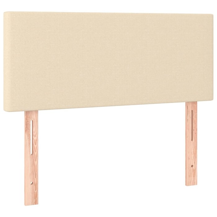 Vidaxl Stilvolles Bettkopfteil 100 cm Crème - Outlet-Angebot bis zu 66% Rabatt