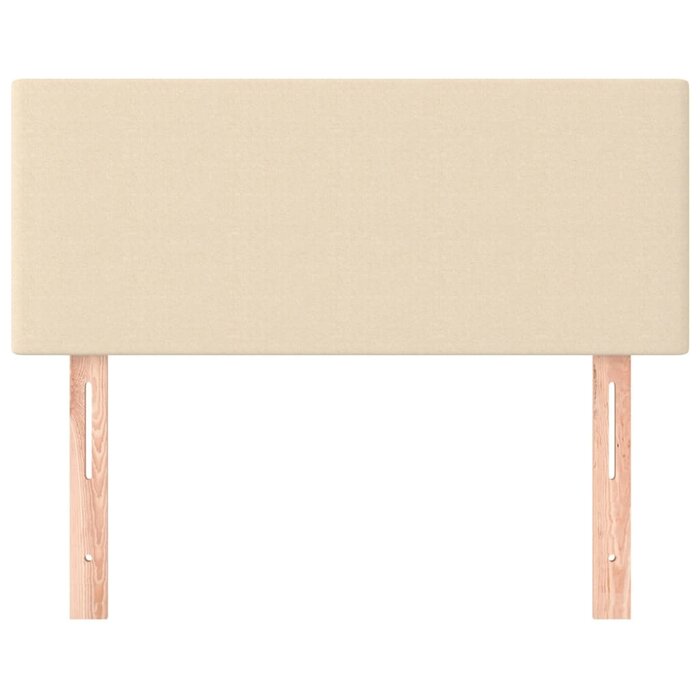 Vidaxl Stilvolles Bettkopfteil 100 cm Crème - Outlet-Angebot bis zu 66% Rabatt