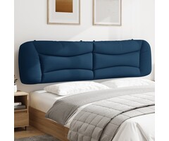 Vidaxl Stilvolles Kopfkissen für 200 cm Betthäupter in Blau - bis zu 34% sparen