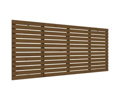 Vidaxl Massivholz Wand-Kopfteil Honigbraun 166x91,5cm - Jetzt bis zu 73% günstiger