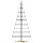Weihnachts-Kegelbaum 210 cm aus Stahl Schwarz - Bis zu 56% Rabatt