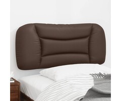 Vidaxl Kunstleder-Kopfkissen für 80 cm Bett - Braun - Outlet mit bis zu 63% Rabatt