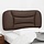 Kunstleder-Kopfkissen für 80 cm Bett - Braun - Outlet mit bis zu 63% Rabatt