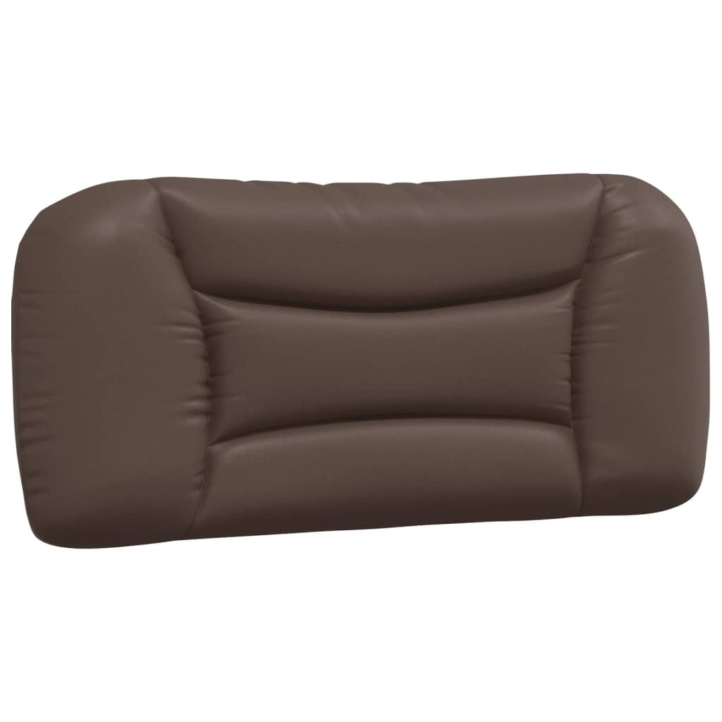 Vidaxl Kunstleder-Kopfkissen für 80 cm Bett - Braun - Outlet mit bis zu 63% Rabatt
