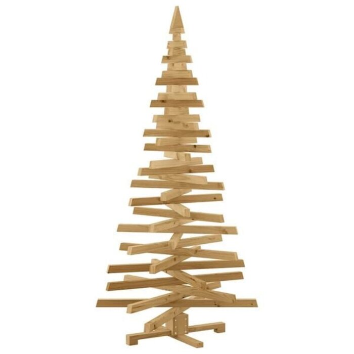 Holz-Weihnachtsbaum 180 cm aus Kiefernholz - jetzt bis zu 79,1 % Rabatt sparen