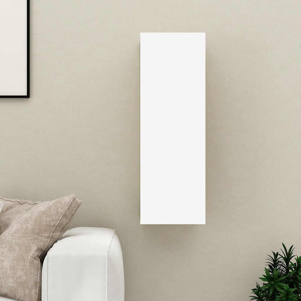 Wand-TV-Board, Weiß, 90 cm - Platzsparend & modern - bis zu 62,2% sparen