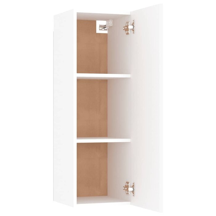Wand-TV-Board, Weiß, 90 cm - Platzsparend & modern - bis zu 62,2% sparen