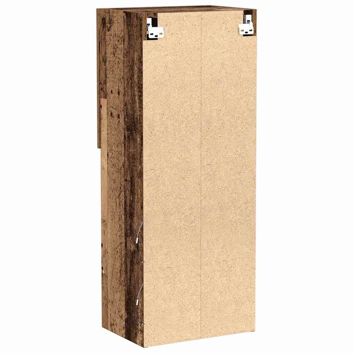 Wandmontierter TV-Schrank Altholz-Optik - Jetzt bis zu 76,7% Rabatt sichern!