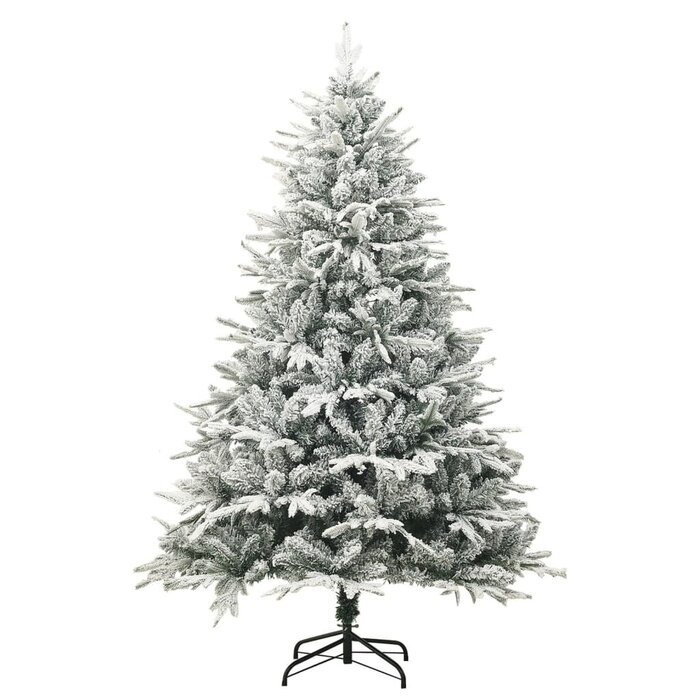 Vidaxl Künstlicher Weihnachtsbaum 150 cm - Schneeeffekt - bis zu 67% Rabatt