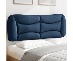 Vidaxl Stilvolles Kopfteil-Kissen 140 cm Blau - bis zu 62% Rabatt