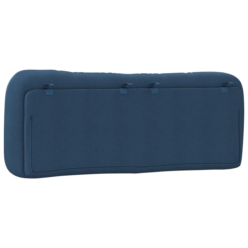 Vidaxl Stilvolles Kopfteil-Kissen 140 cm Blau - bis zu 62% Rabatt