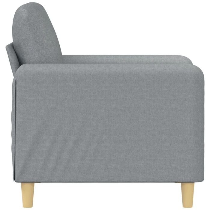 3-Sitzer Sofa 180 cm Stoff Dunkelgrau - Jetzt bis zu 78,8 % reduziert