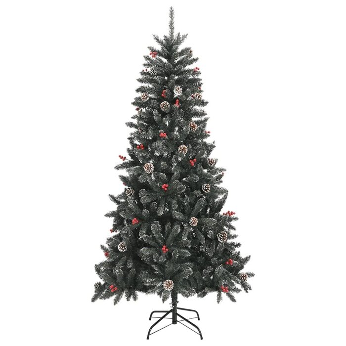 Vidaxl Künstlicher Weihnachtsbaum 210 cm mit Deko - jetzt bis zu 49% Rabatt