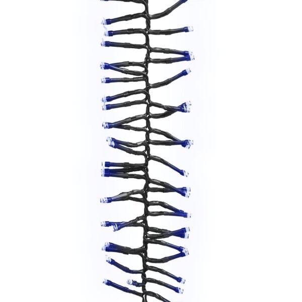 LED-Cluster-Lichterkette 2000 LEDs 17m Blau - bis zu 66,1% Rabatt