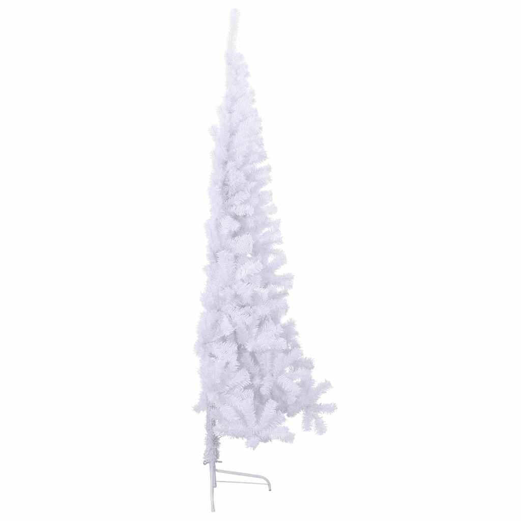 Vidaxl Halber künstlicher Weihnachtsbaum, 180 cm, Weiß - bis zu 53% sparen