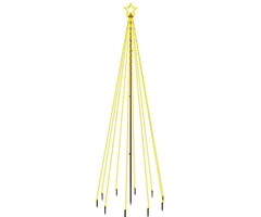 Vidaxl LED-Weihnachtsbaum mit Erdspieß 300 cm - Warmweiß - Outlet bis zu 59% Rabatt