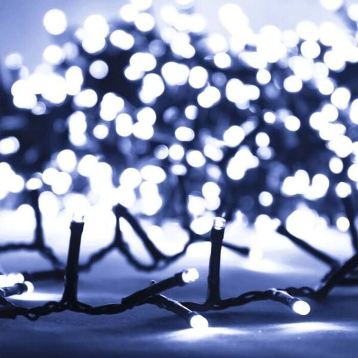 Vidaxl LED-Lichterkette 65m mit 3000 LEDs, kaltweiß - jetzt bis zu 62% sparen