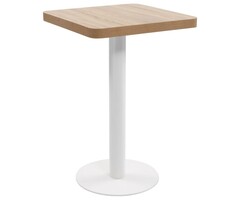 Vidaxl Bistrotisch 50x50 cm, MDF Holzoptik - Jetzt bis zu 61% Rabatt sparen