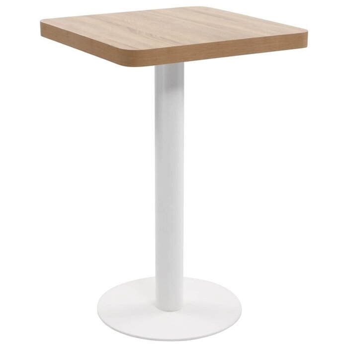Bistrotisch 50x50 cm, Holzoptik, MDF - Jetzt bis zu 51.4% Rabatt sichern