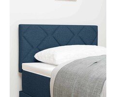 Vidaxl Stoff-Kopfteil Geometric Blau, 80x128 cm, höhenverstellbar - bis zu 73% günstiger