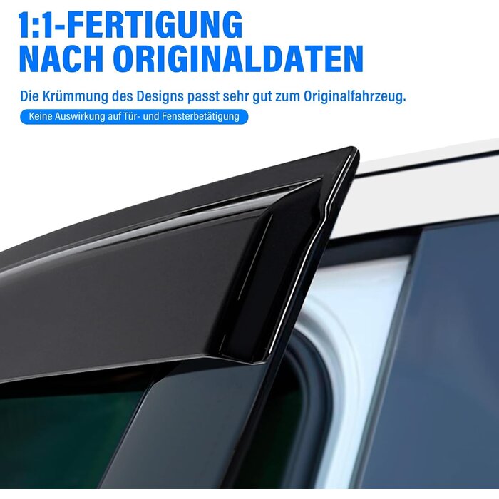 Windabweiser für Ford Ranger Doppelkabine 2012-2022 | bis zu 80% reduziert