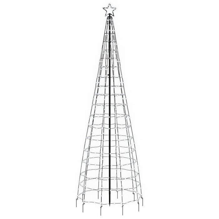 LED-Weihnachtsbaum 300 cm, Kaltweiß - Jetzt bis zu 74,5% Rabatt sichern!