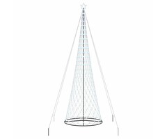 Vidaxl Riesiger 399 cm LED-Weihnachtsbaum - Kaltweiß - bis zu 79% Rabatt