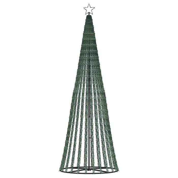 Riesiger LED-Weihnachtsbaum 403 cm - Bunte LEDs - Bis zu 76% Rabatt
