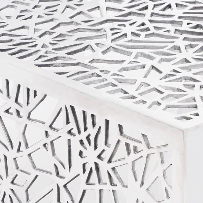 Design Couchtisch aus Aluminium, silber - jetzt bis zu 65,5% reduziert