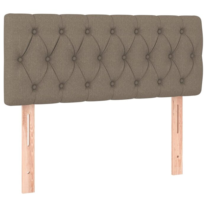 Bettkopfteil 90x7x78/88 cm in Taupe - Sparen Sie bis zu 48,4%