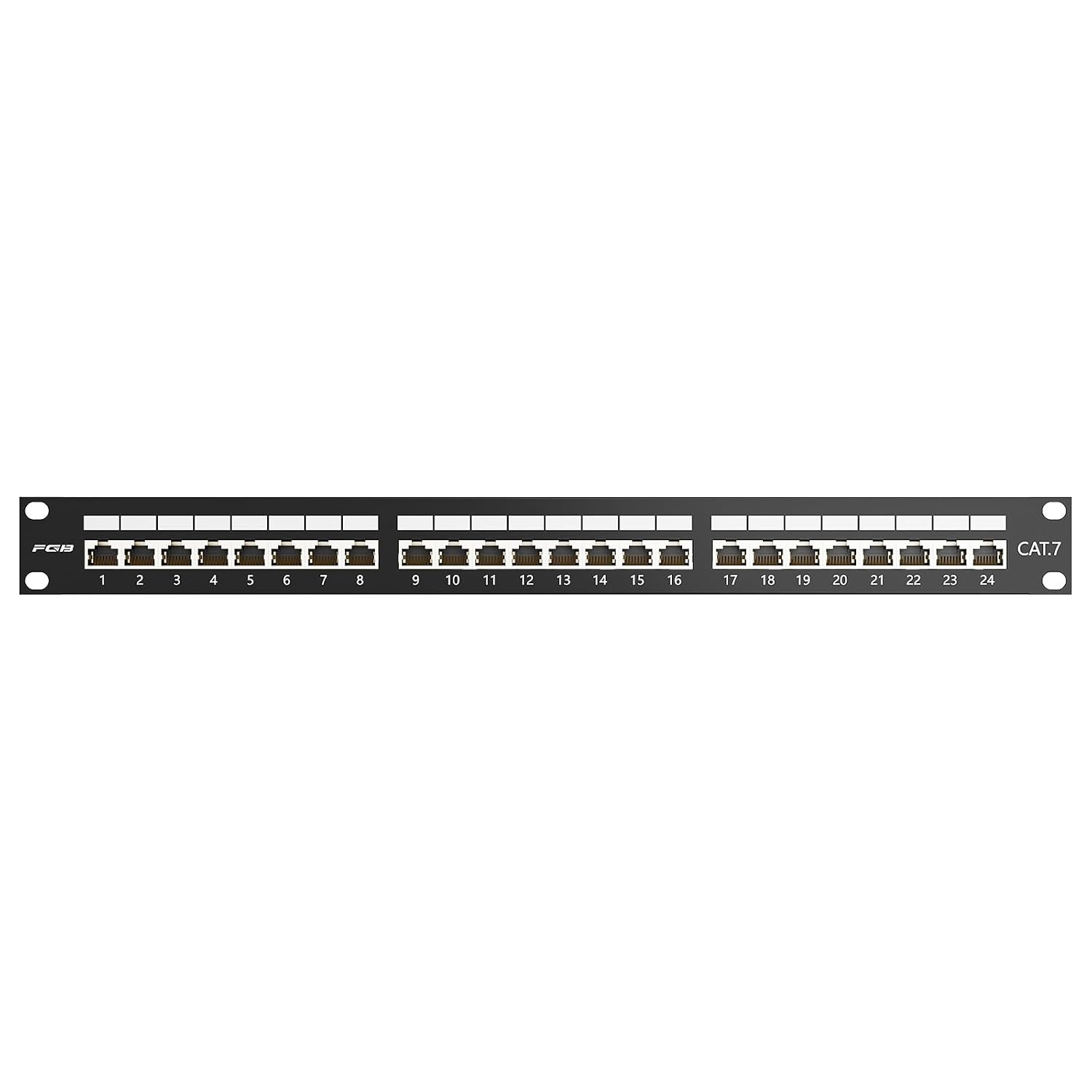 CAT 7 Patchpanel 24-Port 19 Zoll - Profi-Netzwerktechnik bis zu 68,3% günstiger