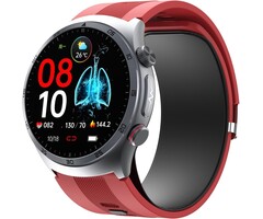 Smartwatch mit AMOLED-Display Fitness-Tracker Schwarz - bis zu 76% reduziert