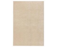 Vidaxl Kurzflor-Teppich Beige 160x230 cm - Jetzt bis zu 75% Rabatt sichern!