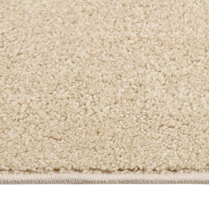 Kurzflor-Teppich Beige 160x230cm | Bis zu 69,5% Rabatt