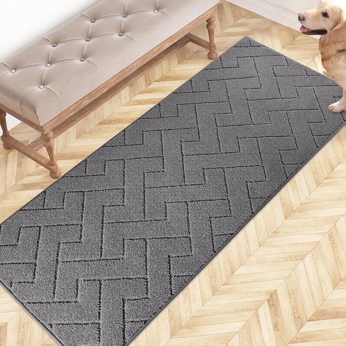 Schmutzfangmatte 50x80 cm Braun | Rutschfest & Waschbar | Bis zu 63,1% Rabatt