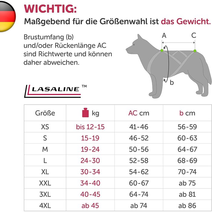 Zughundegeschirr X-Back für Canicross & Zughundesport - bis zu 61,7% reduziert