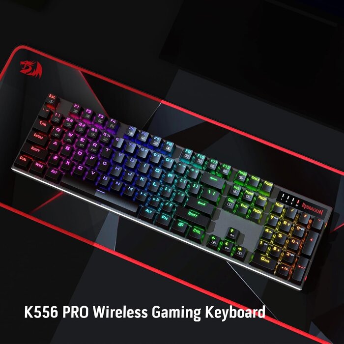 Mechanische Gaming-Tastatur RGB Wireless - Outlet-Angebot bis zu 64,1% reduziert